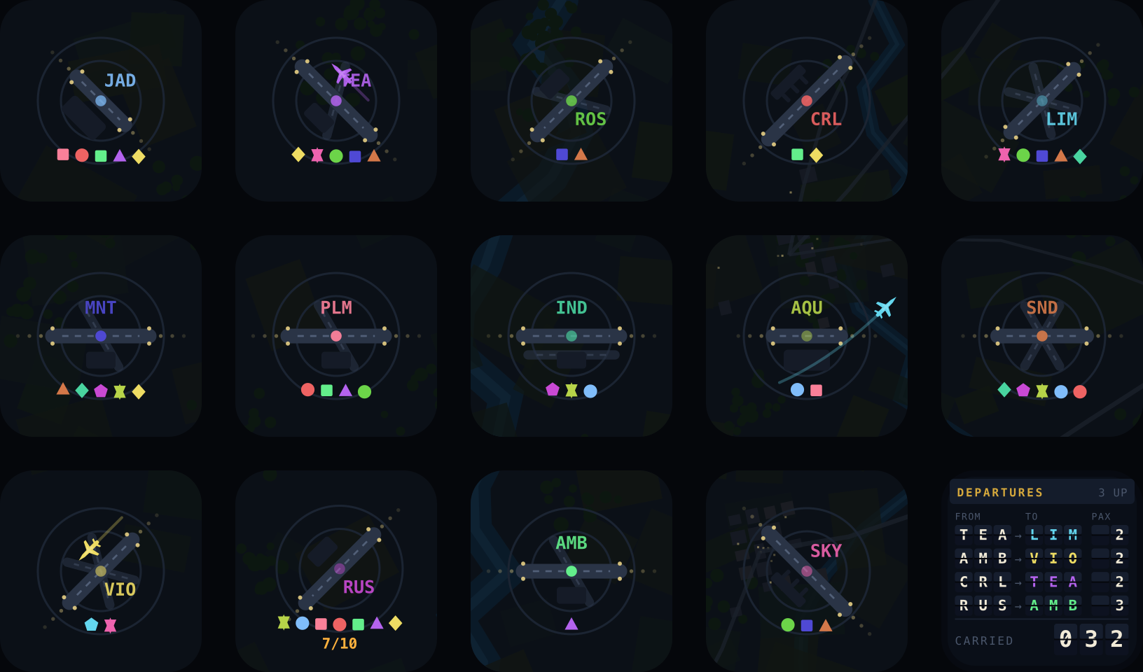 Fourteen — the whole deck, and no room left