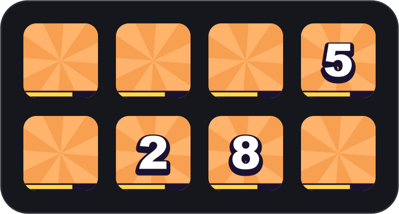 Biggest number: or the smallest, if it says so