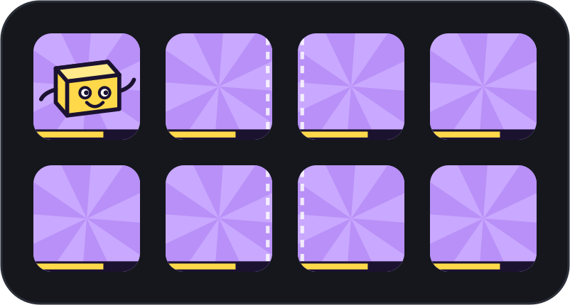 Mirror it: the same key, other side