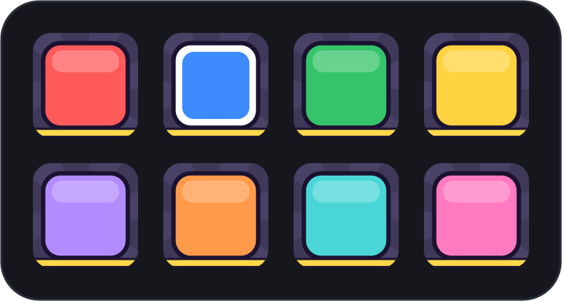 Repeat after me: a sequence of flashes