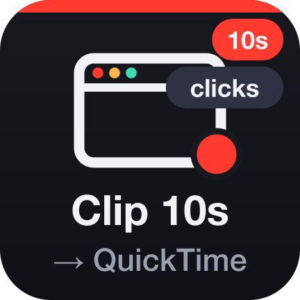 Demo clip: 10 s of a window