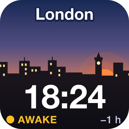 London in the evening