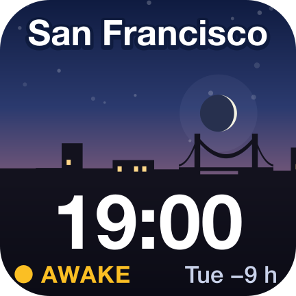 San Francisco at dusk