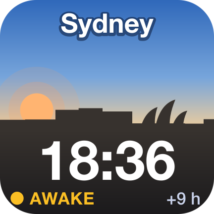 Sydney at sunset