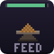 Feed — bowl just filled