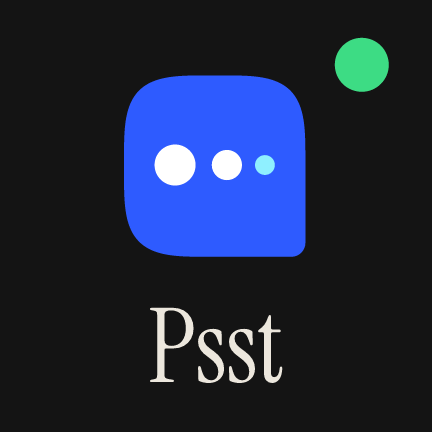 Quiet — the mark, and your status