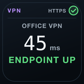 VPN: A VPN endpoint or internal service.