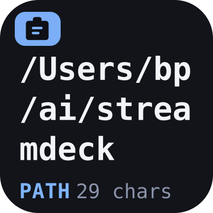 Paths — where it is, spelled out