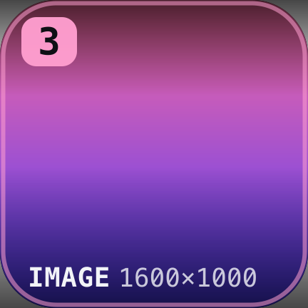 Anything — images, files, links, colours