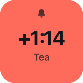 Waiting — rings until you press