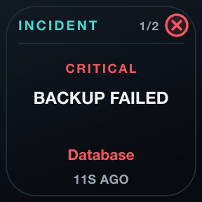 Incident Watch: The most important unresolved problem.