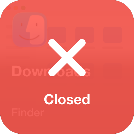 Closed — and the others move up