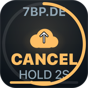 Hold to cancel